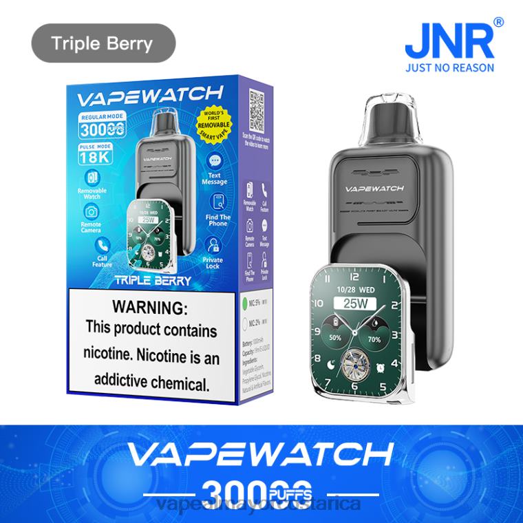 JNR reloj vapeador triple baya 20FT46 | Cigarrillo Electronico En Costa Rica