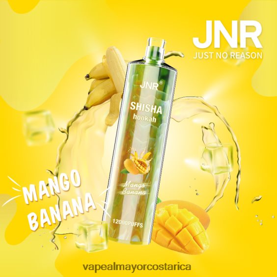 BF04J0684 Vaporizador Desechable Al Por Mayor - plátano mango JNR SHISHA