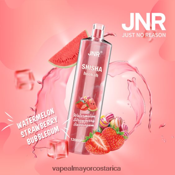 BF04J0694 Vaporizador Desechable Al Por Mayor - sandía fresa chicle JNR SHISHA
