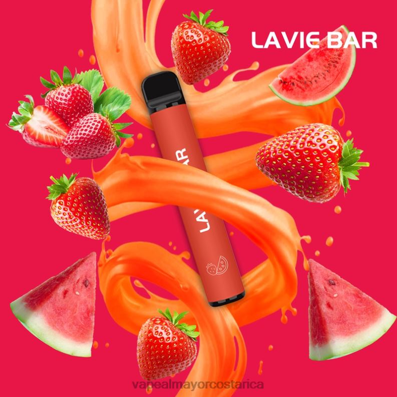 Cigarrillo Electronico En Costa Rica 6PZH0326 LAVIE BAR Versión al 2% 800 inhalaciones limonada rosa