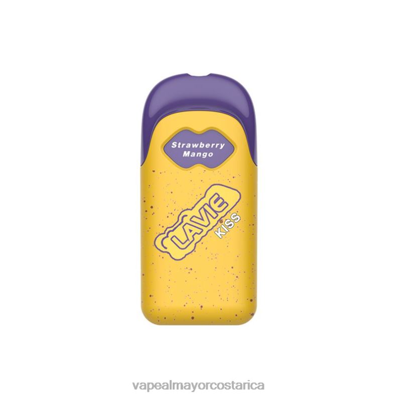 Vaporizador Al Por Mayor 6PZH0113 LAVIE KISS 8000 bocanadas mango fresa
