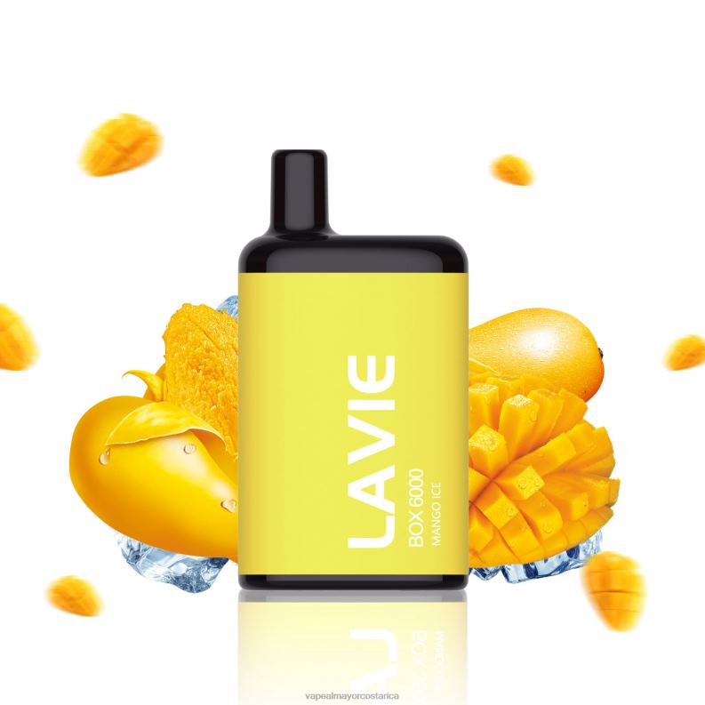 Vape Al Mayor Costa Rica 6PZH0201 LAVIE BOX 6000 bocanadas hielo de mango