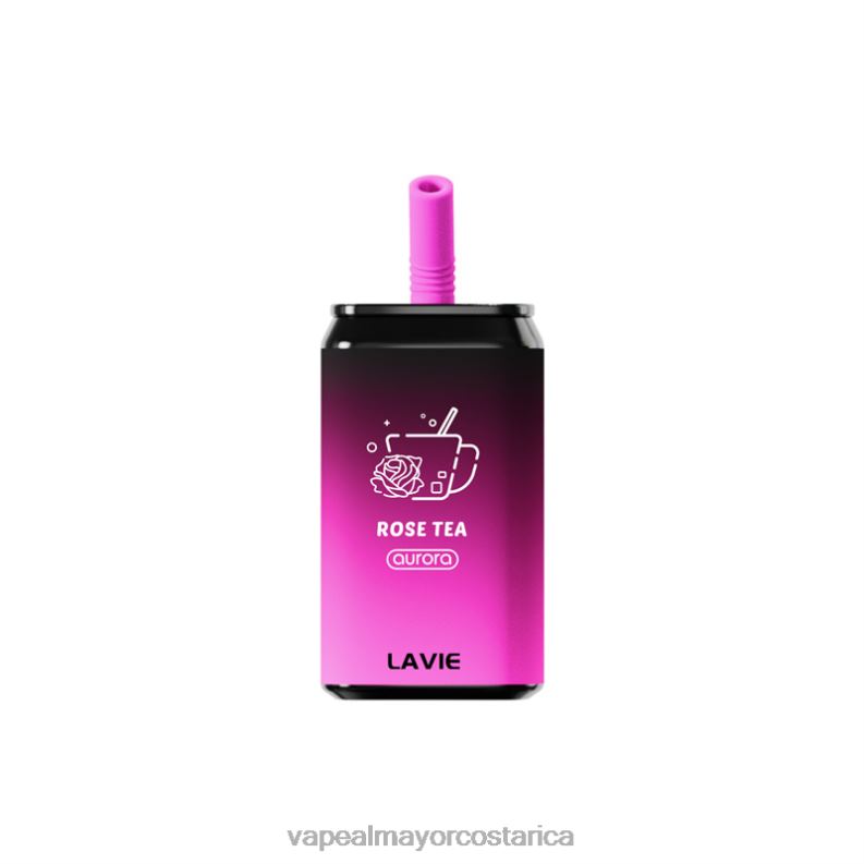 Cigarrillo Electronico Comprar Por Mayor 6PZH0148 LAVIE Aurora 11000 bocanadas té de rosas
