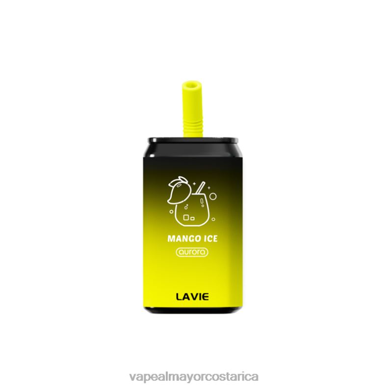 Vaporizador Al Por Mayor 6PZH0143 LAVIE Aurora 11000 bocanadas hielo de mango