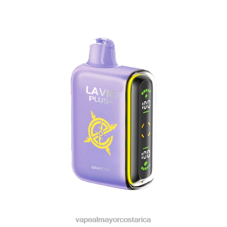 Vaporizador Al Por Mayor 6PZH0103 LAVIE PLUS 15000 bocanadas hielo de uva