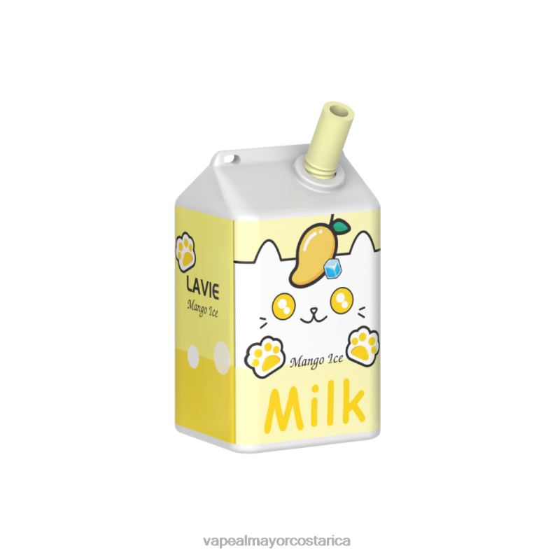 Cigarrillo Electronico Comprar Por Mayor 6PZH0178 LAVIE MILK 7000 bocanadas hielo de mango