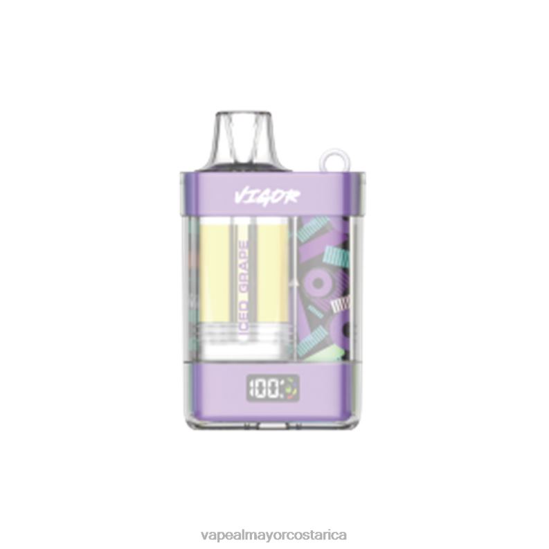 Cigarrillo Electronico Comprar Por Mayor 6PZH08 LAVIE VIGOR 15000 bocanadas uva helada
