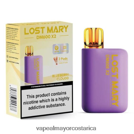 BF04J0468 Cigarrillo Electronico Comprar Por Mayor - nube de arándanos LOST MARY DM600 X2