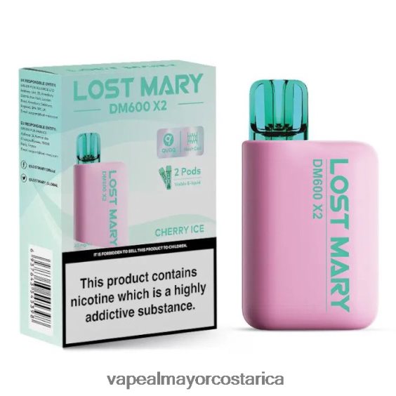 BF04J0470 Cigarrillo Electronico Por Mayoreo - hielo de cereza LOST MARY DM600 X2