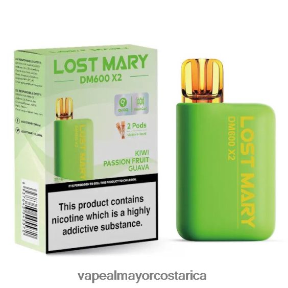 BF04J0473 Vaporizador Al Por Mayor - kiwi maracuyá guayaba LOST MARY DM600 X2