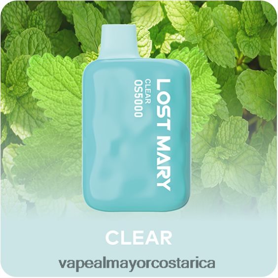 BF04J0489 Venta Al Por Mayor De Cigarrillo Electronico - claro LOST MARY OS5000
