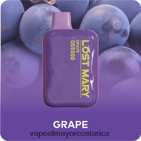 BF04J0491 Vape Al Mayor Costa Rica - uva LOST MARY OS5000