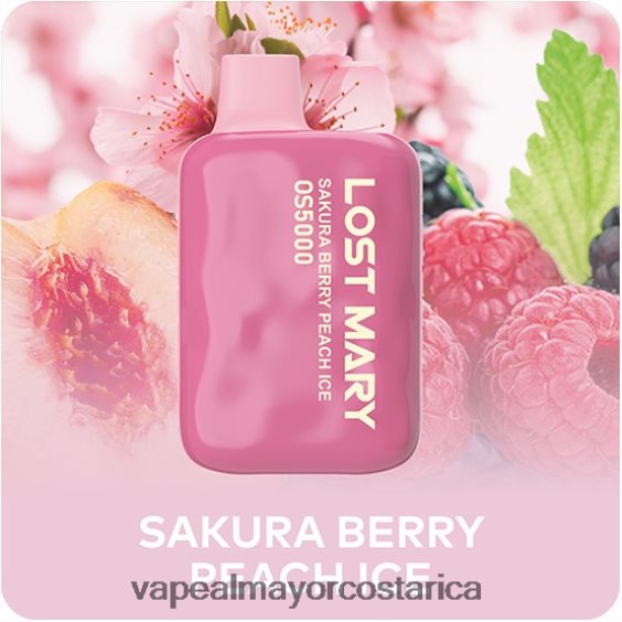 baya de sakura melocotón hielo