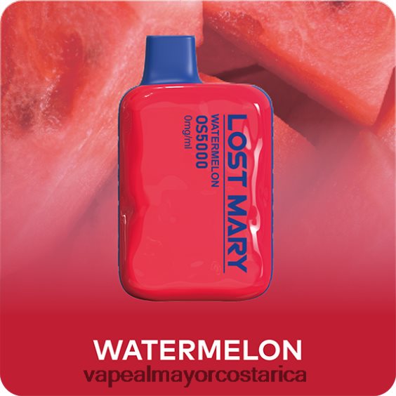 BF04J0505 Venta De Vaporizadores Al Por Mayor - sandía LOST MARY OS5000 0mg/ml