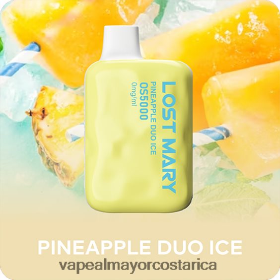 BF04J0508 Cigarrillo Electronico Comprar Por Mayor - hielo dúo de piña LOST MARY OS5000 0mg/ml
