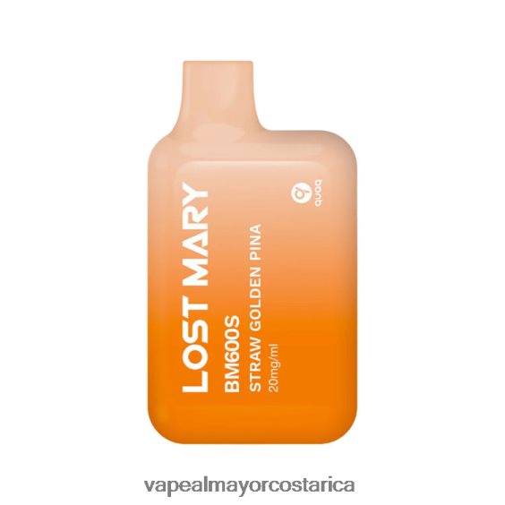 BF04J0415 Venta De Vaporizadores Al Por Mayor - piña dorada de paja LOST MARY BM600S