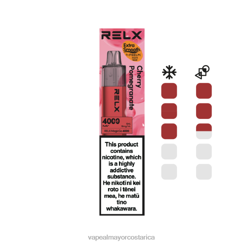 Cigarrillo Electronico Comprar Por Mayor VPT288 RELX MagicGo 4000 vaporizadores desechables granada cereza