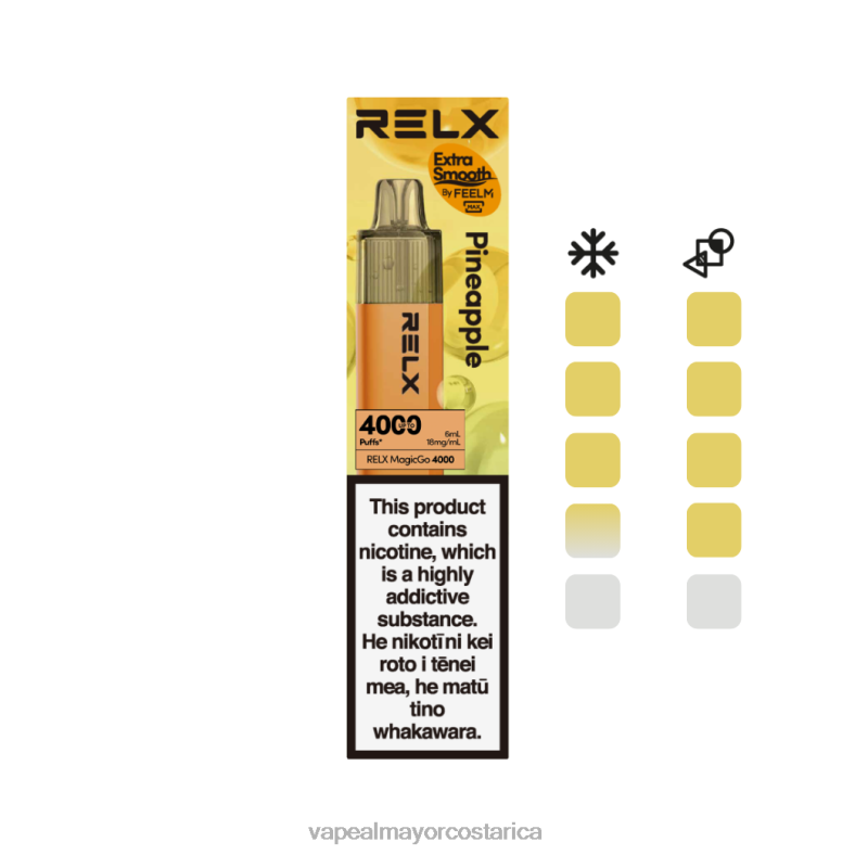Vape Al Mayor Costa Rica VPT281 RELX MagicGo 4000 vaporizadores desechables piña