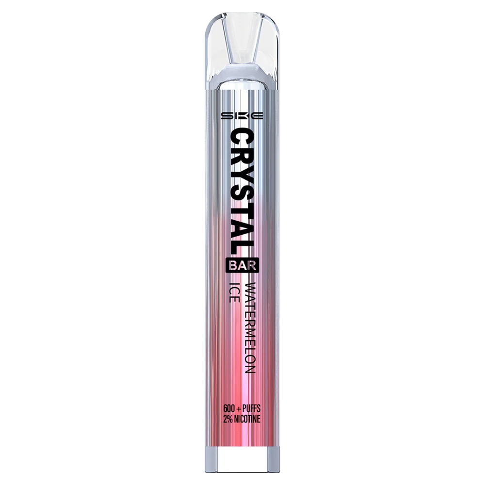 BF04J0261 Vape Al Mayor Costa Rica - hielo de sandia SKE Crystal Bar vaporizador desechable 600 inhalaciones