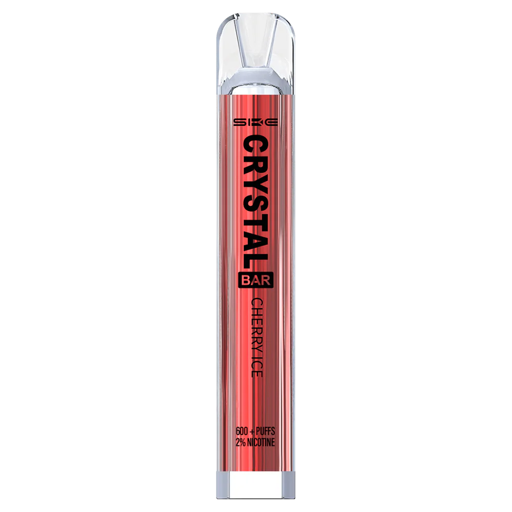 BF04J0269 Venta Al Por Mayor De Cigarrillo Electronico - hielo de cereza SKE Crystal Bar vaporizador desechable 600 inhalaciones