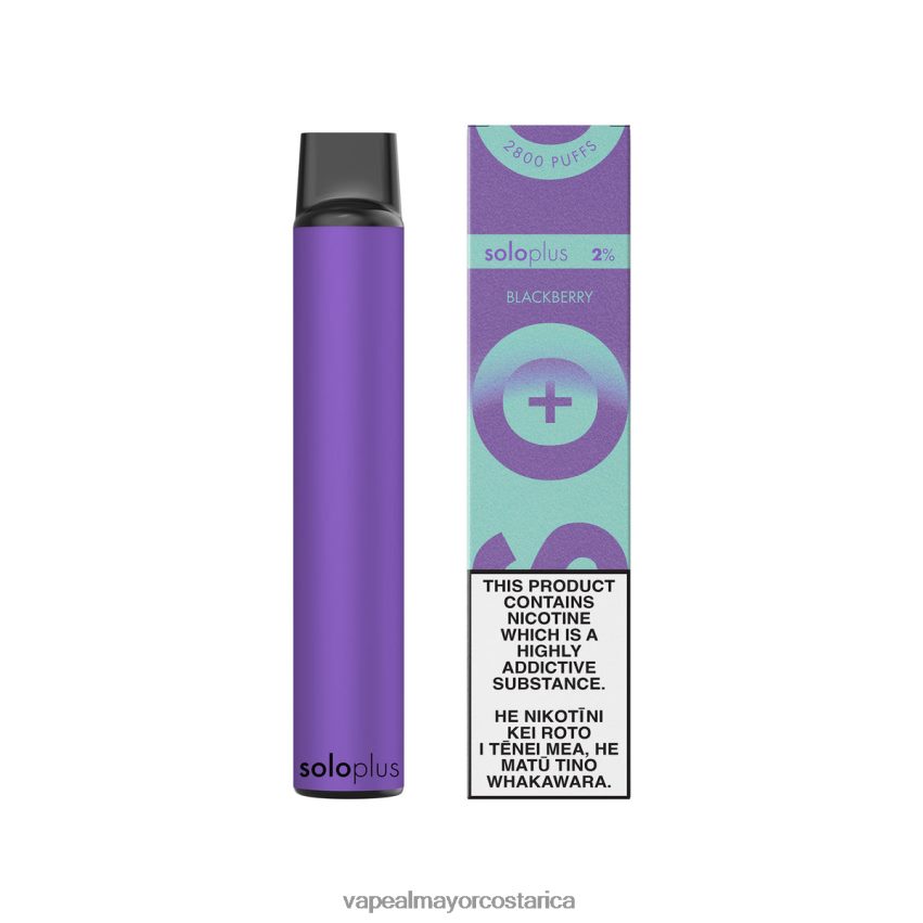 Cigarrillo Electronico Comprar Por Mayor 8X88TX38 Solo Plus colección paraíso vape desechable zarzamora
