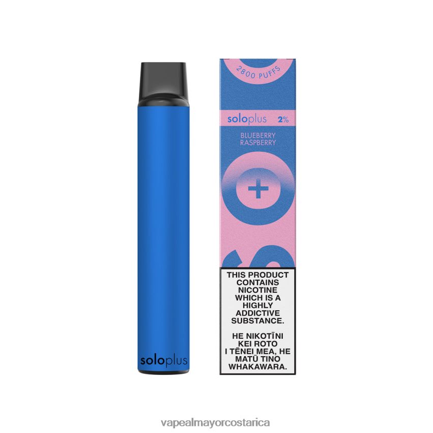 Venta Al Por Mayor De Cigarrillo Electronico 8X88TX39 Solo Plus colección paraíso vape desechable frambuesa arándano