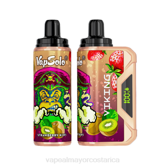 Cigarrillo Electronico Comprar Por Mayor 2TXT138 Vapsolo VIKING vaporizador desechable kiwi fresa