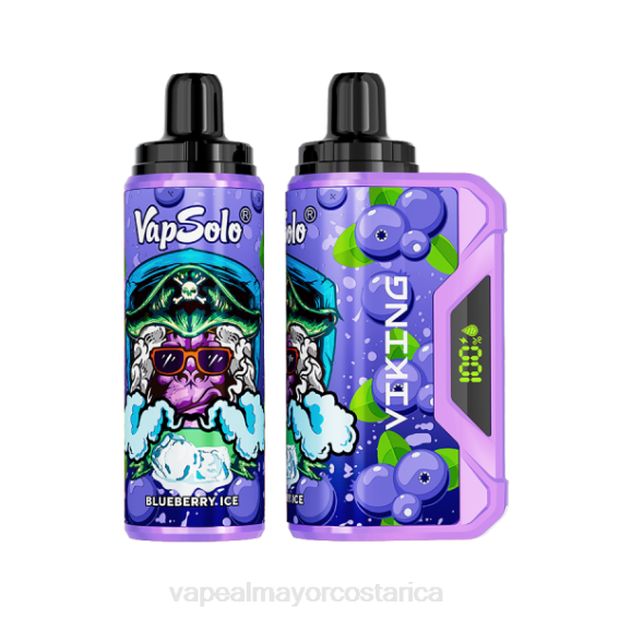 Cigarrillo Electronico Por Mayoreo 2TXT130 Vapsolo VIKING vaporizador desechable arándano