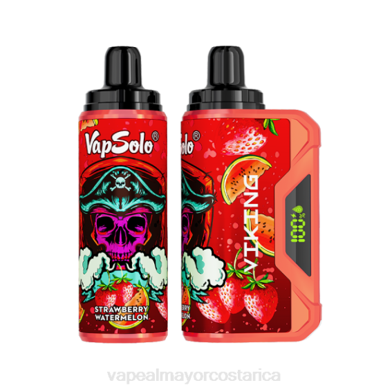 Cigarrillo Electronico Por Mayoreo 2TXT140 Vapsolo VIKING vaporizador desechable sandia fresa