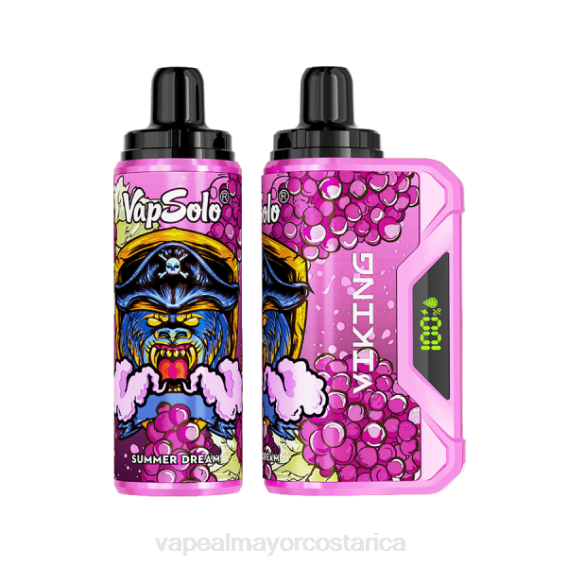 Vape Al Mayor Costa Rica 2TXT141 Vapsolo VIKING vaporizador desechable sueño de verano