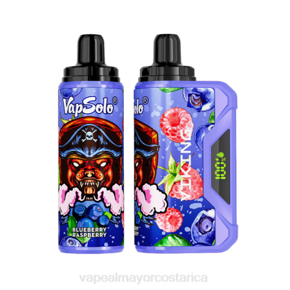 Vaporizador Costa Rica 2TXT132 Vapsolo VIKING vaporizador desechable frambuesa arándano