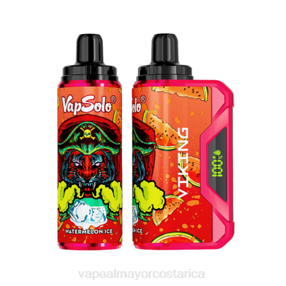 Vaporizador Costa Rica 2TXT142 Vapsolo VIKING vaporizador desechable hielo de sandia