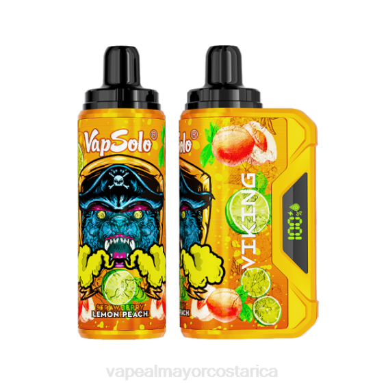 Venta De Vaporizadores Al Por Mayor 2TXT135 Vapsolo VIKING vaporizador desechable durazno limon