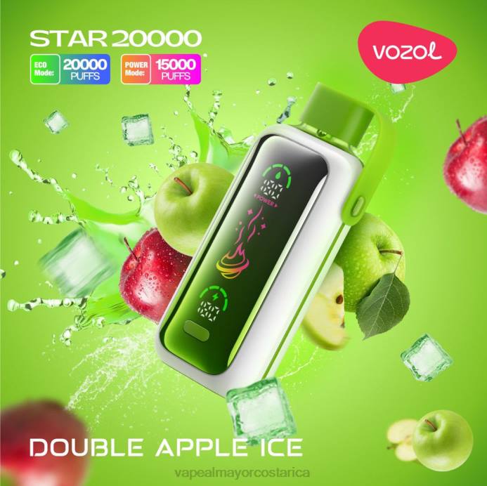 doble hielo de manzana