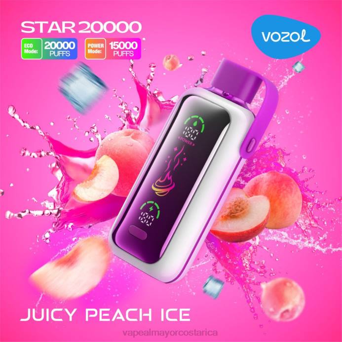 jugoso hielo de durazno