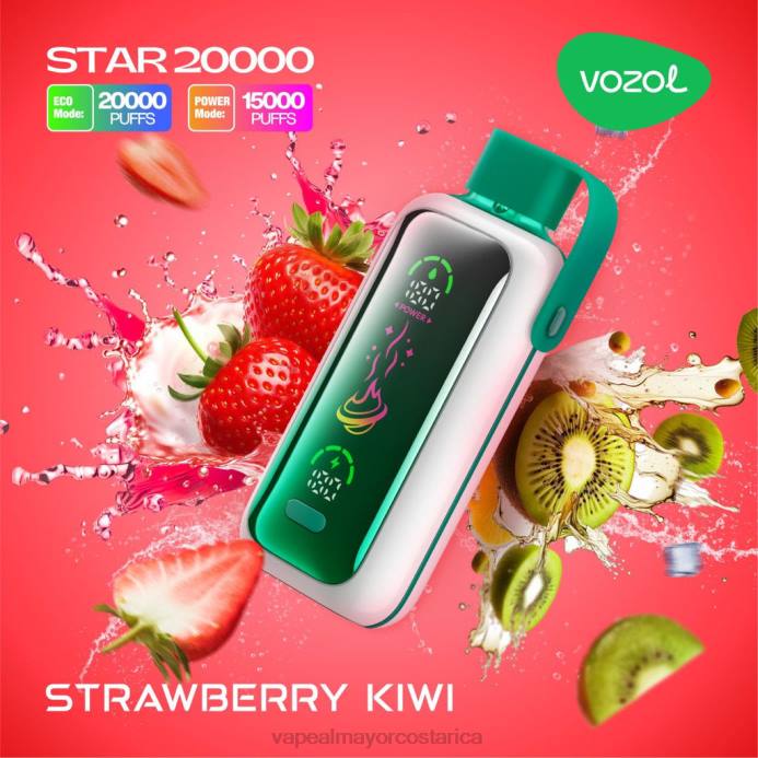 VOZOL STAR 20000 kiwi fresa 4PFZ20 Cigarrillo Electronico Por Mayoreo