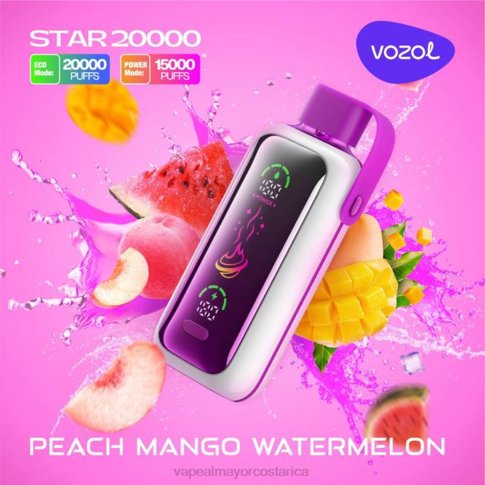 sandia mango durazno