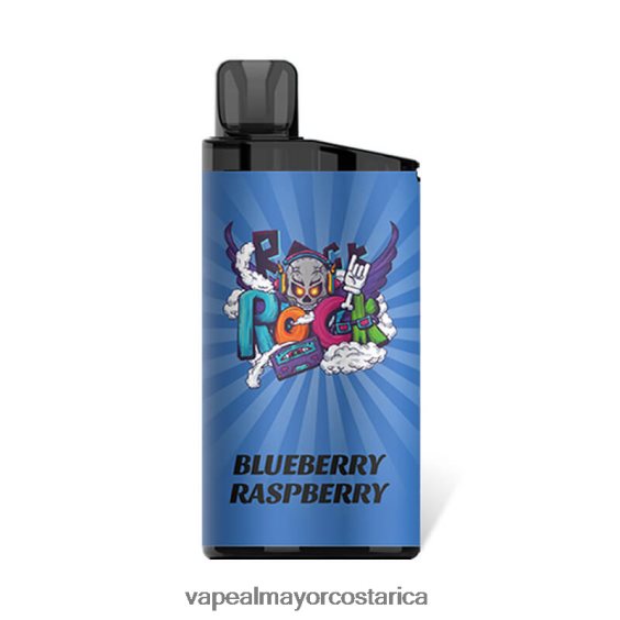 BF04J092 Vaporizador Costa Rica - frambuesa arándano IGET BAR 3500 5% nicotina
